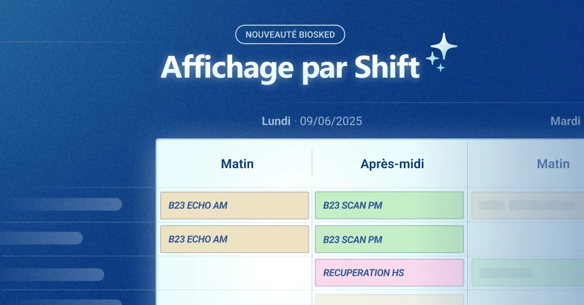 Nouveauté Momentum : une vue par shift pour une meilleure coordination sur le terrain