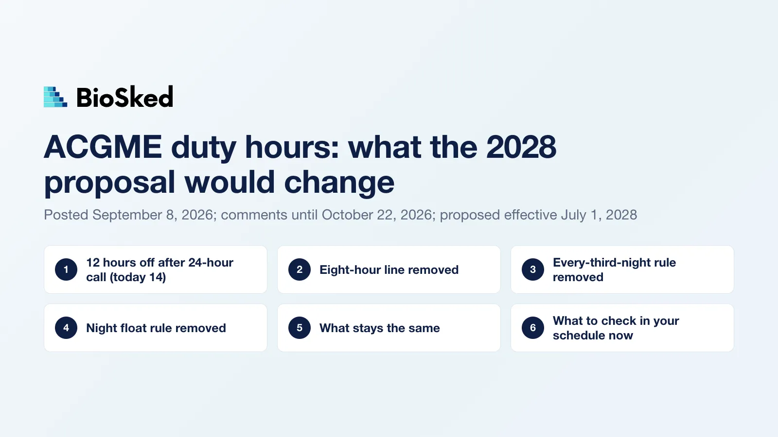 ACGME Duty Hours: What the 2028 Proposal Would Change