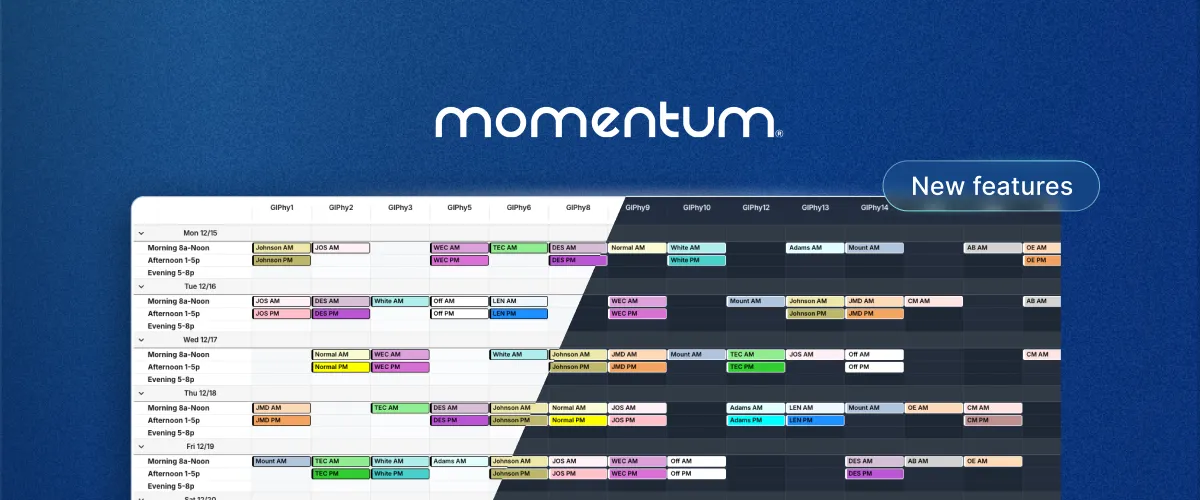Momentum gets a fresh new look